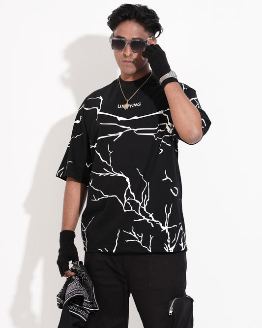 Oversized Tee - Lightning