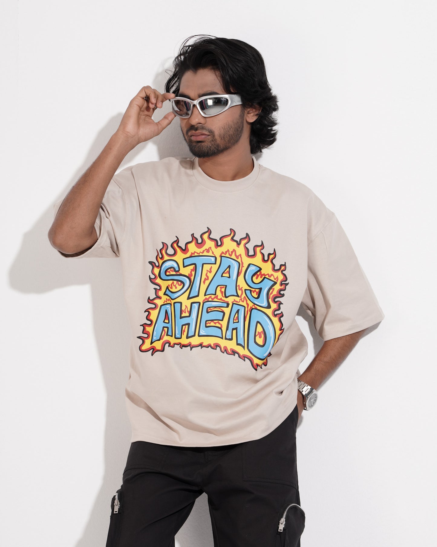 Oversized Tee - Stay Ahead