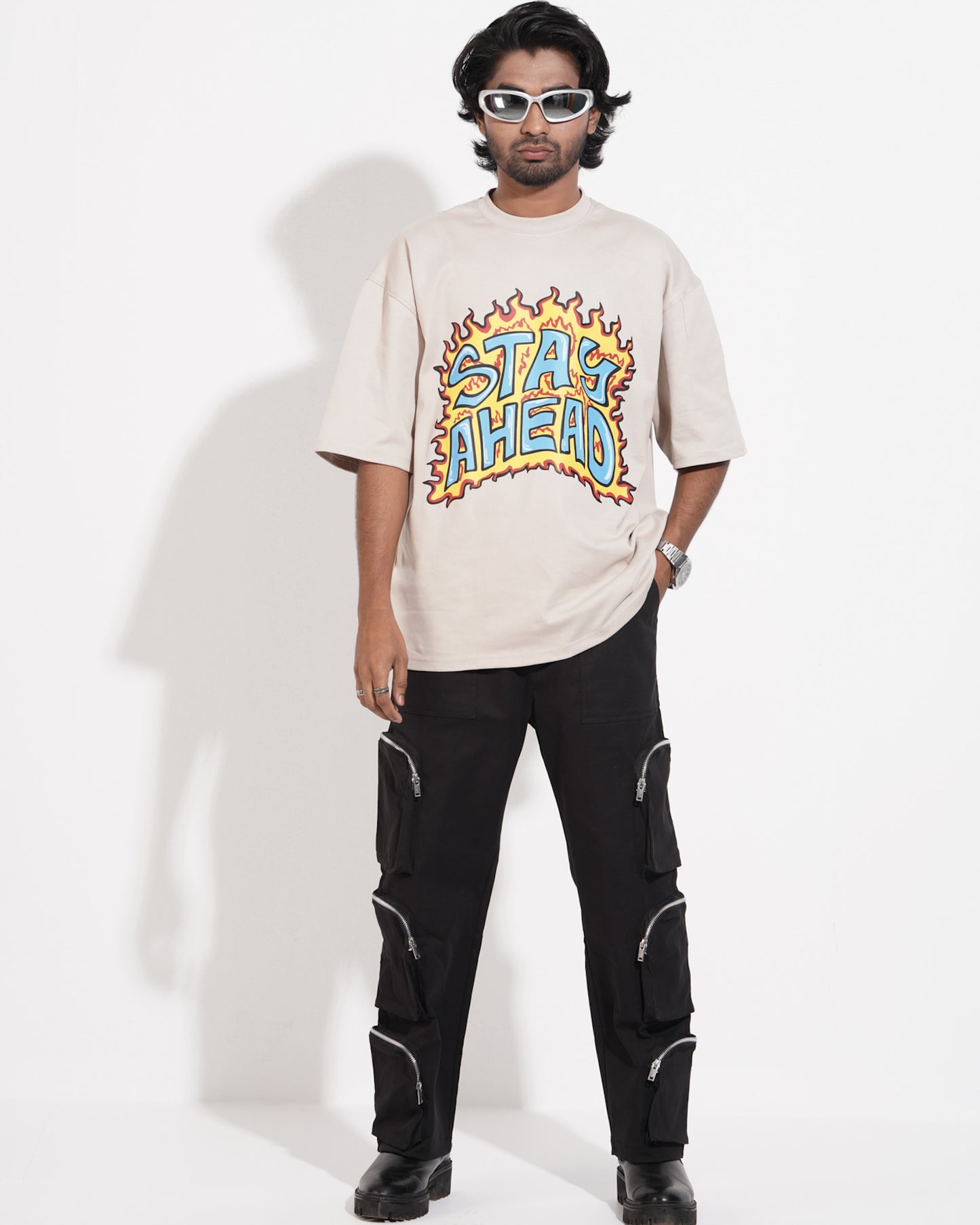 Oversized Tee - Stay Ahead