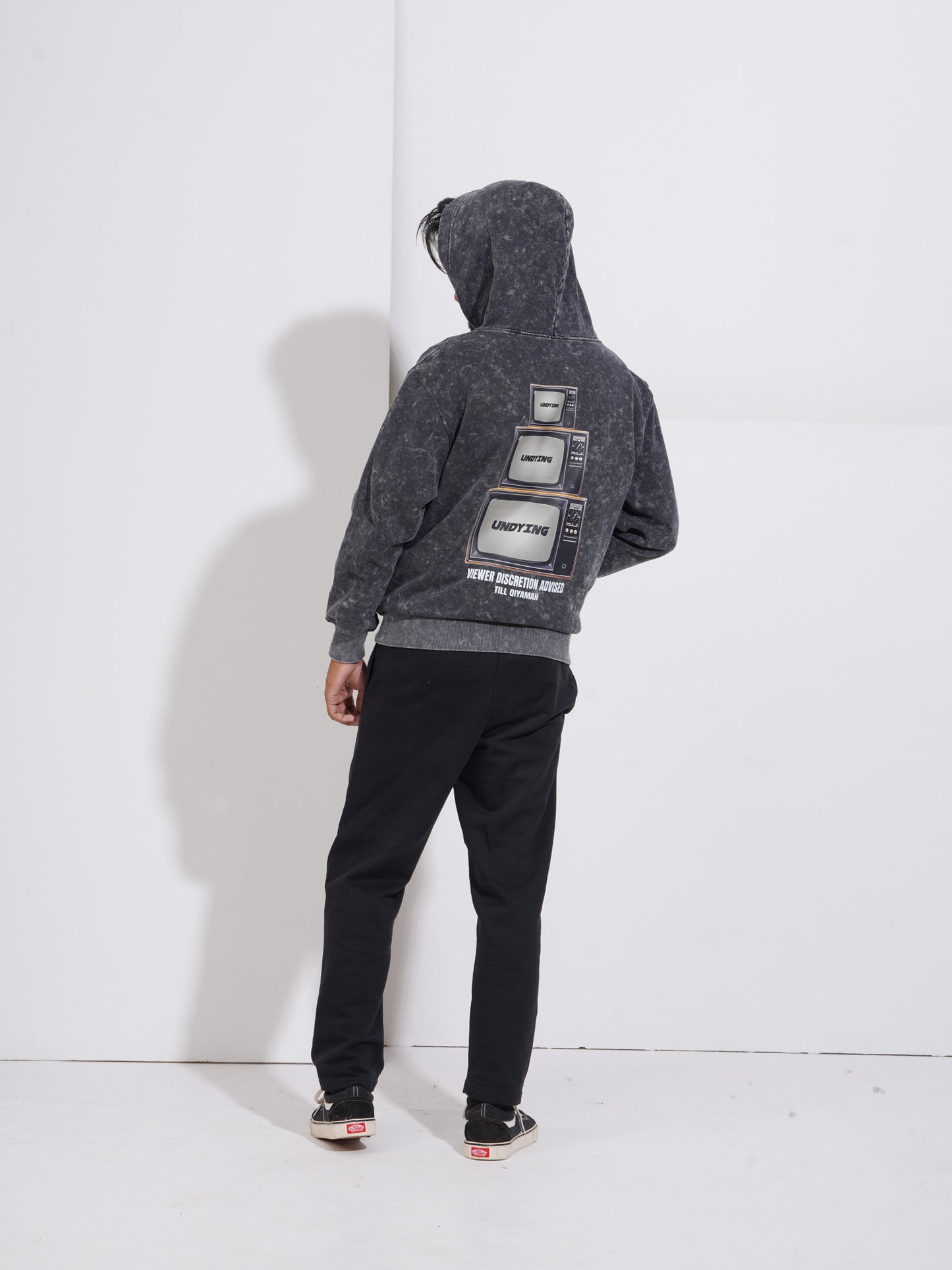Vintage Washed Hoodie - Television