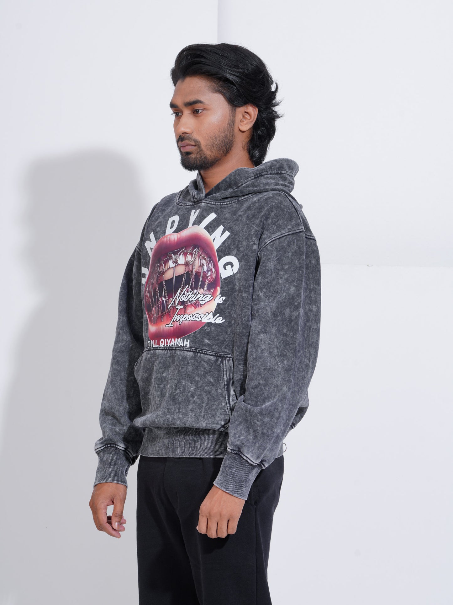 Vintage Washed Hoodie - Brace