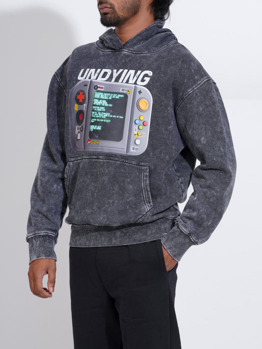 Vintage Washed Hoodie - Gamepad