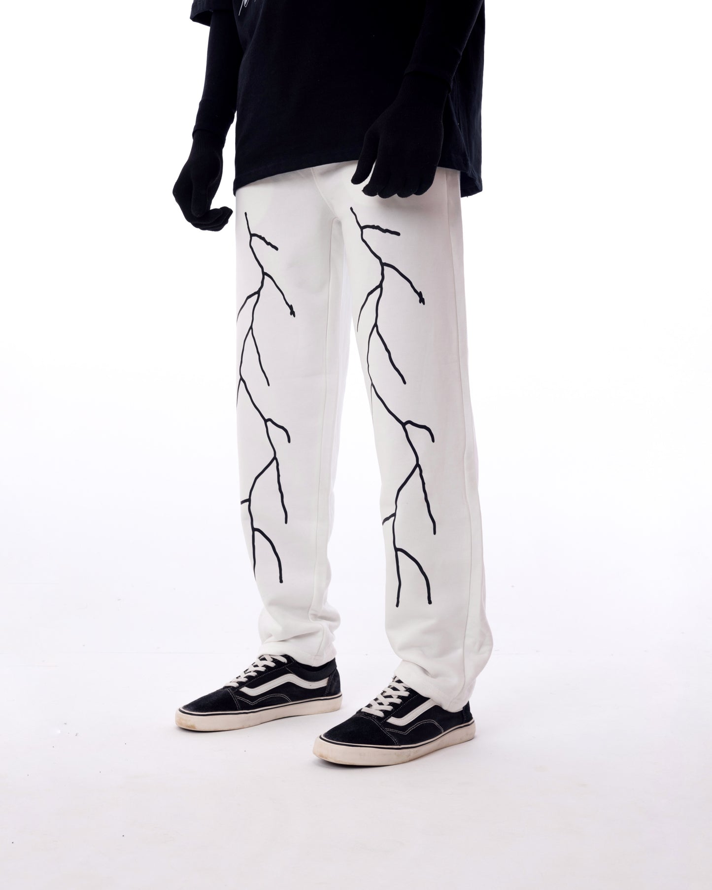 Sweatpant White - Thunder