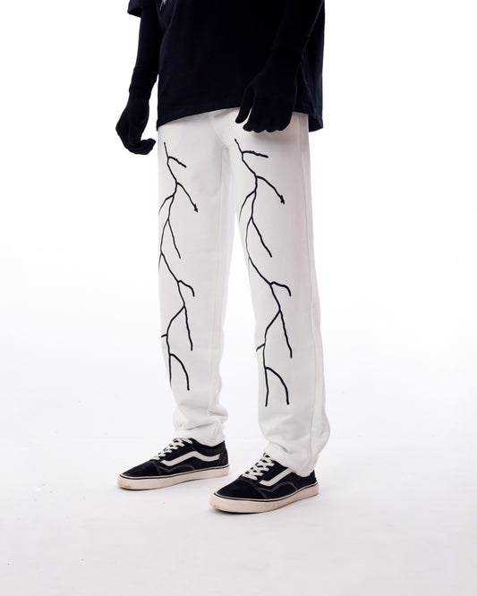 Sweatpant White - Thunder