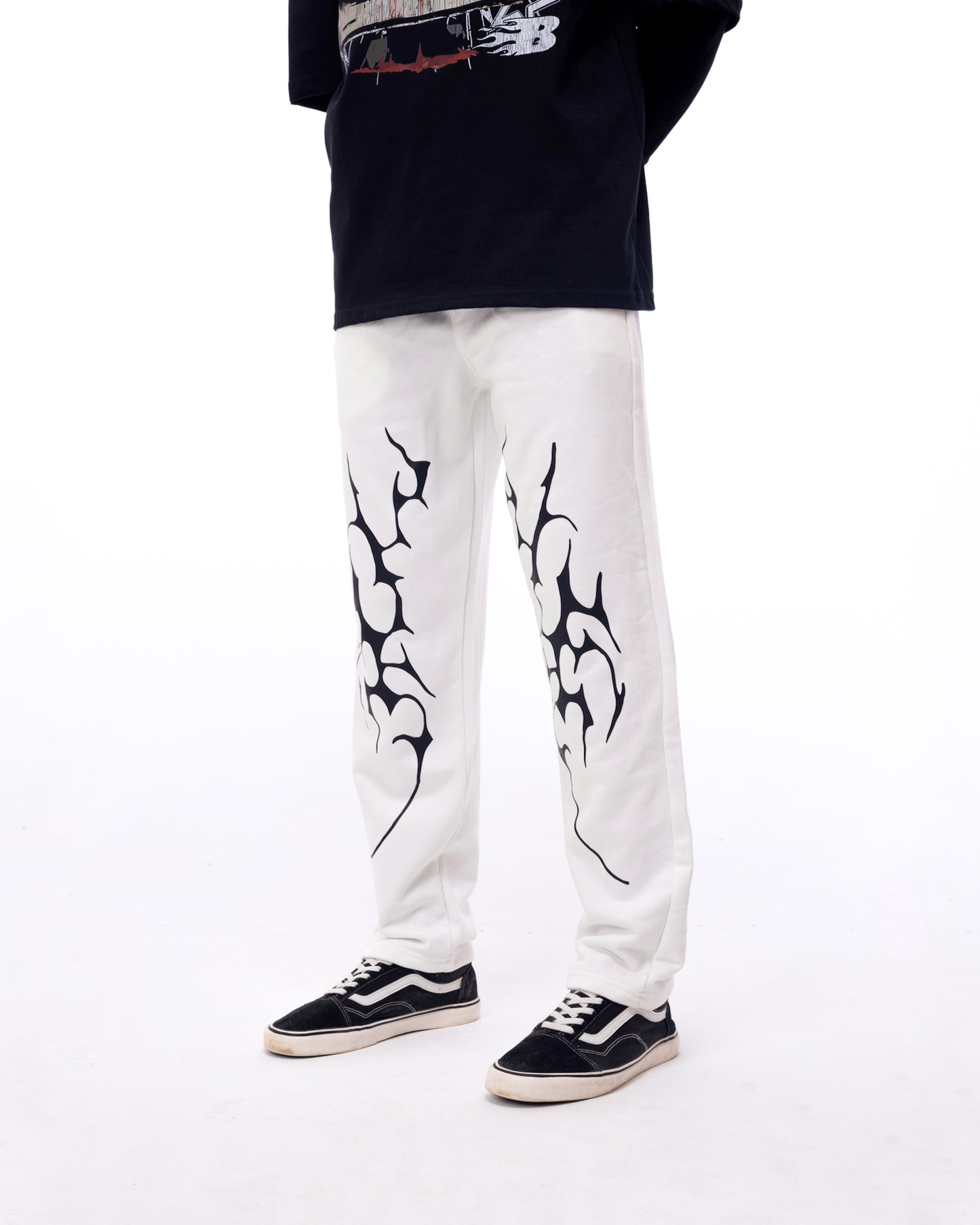 Sweatpant White - Veinfire