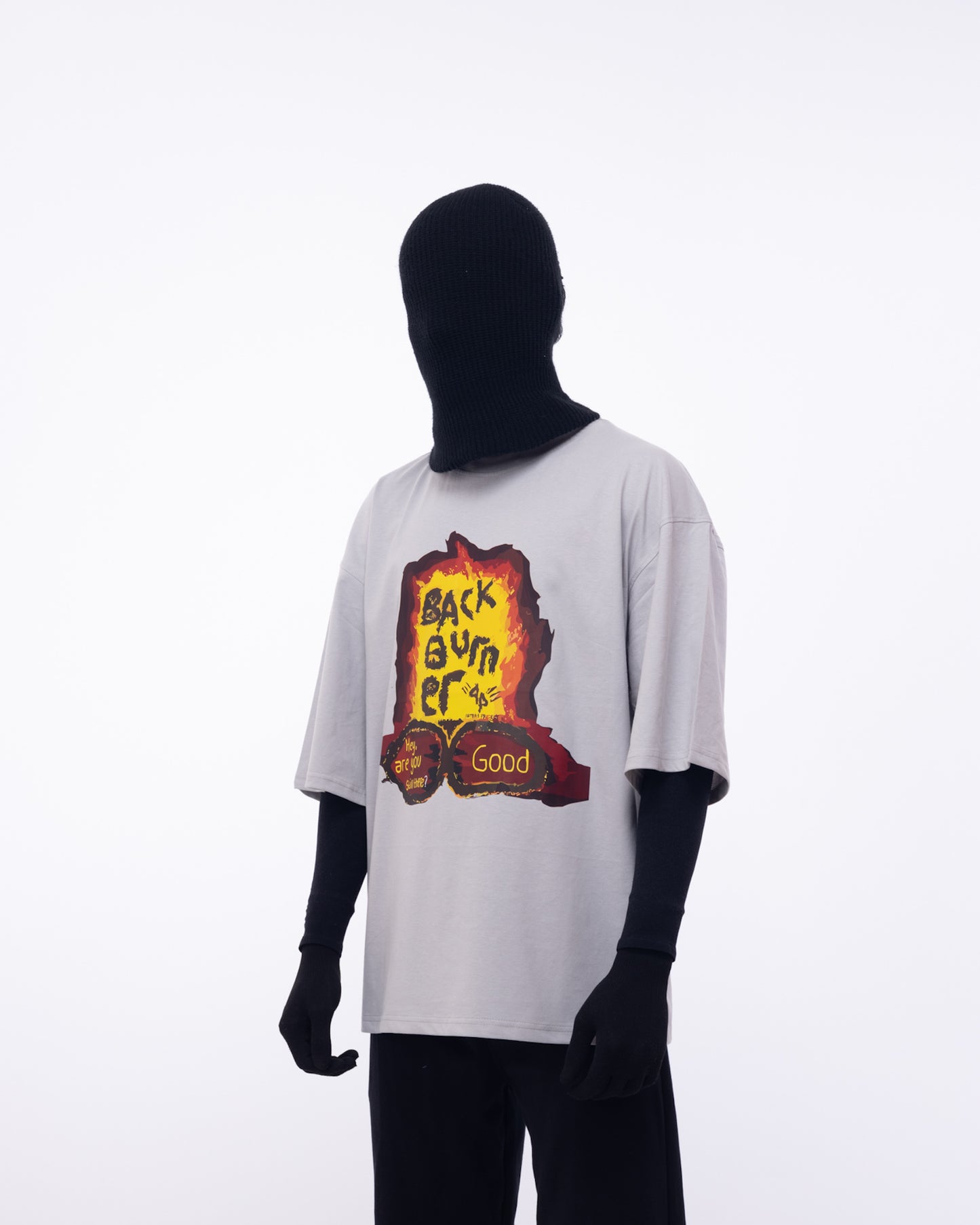 Oversized Tee - Burn