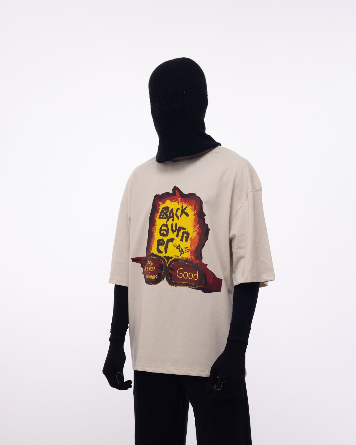 Oversized Tee - Burn