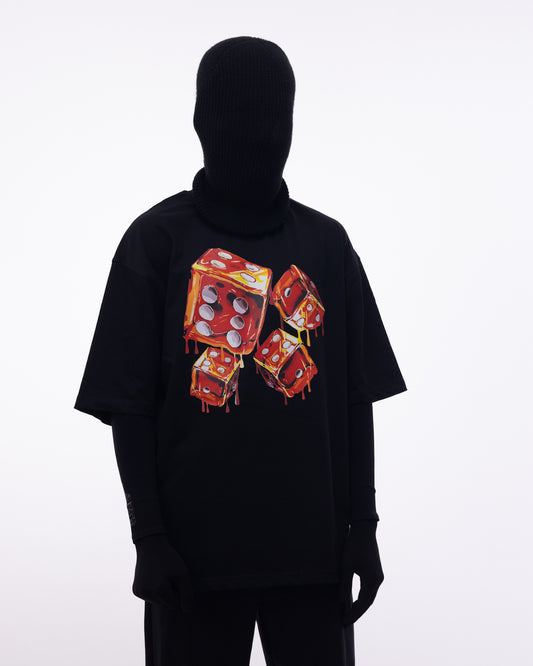 Oversized Tee - Dice