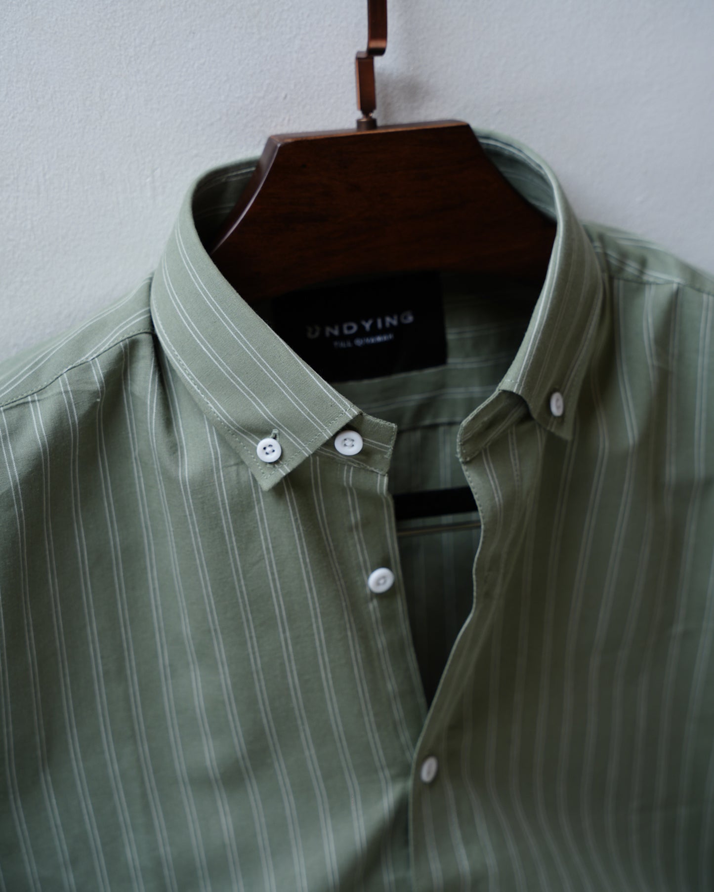 Sage Stripeform Full sleeve shirt