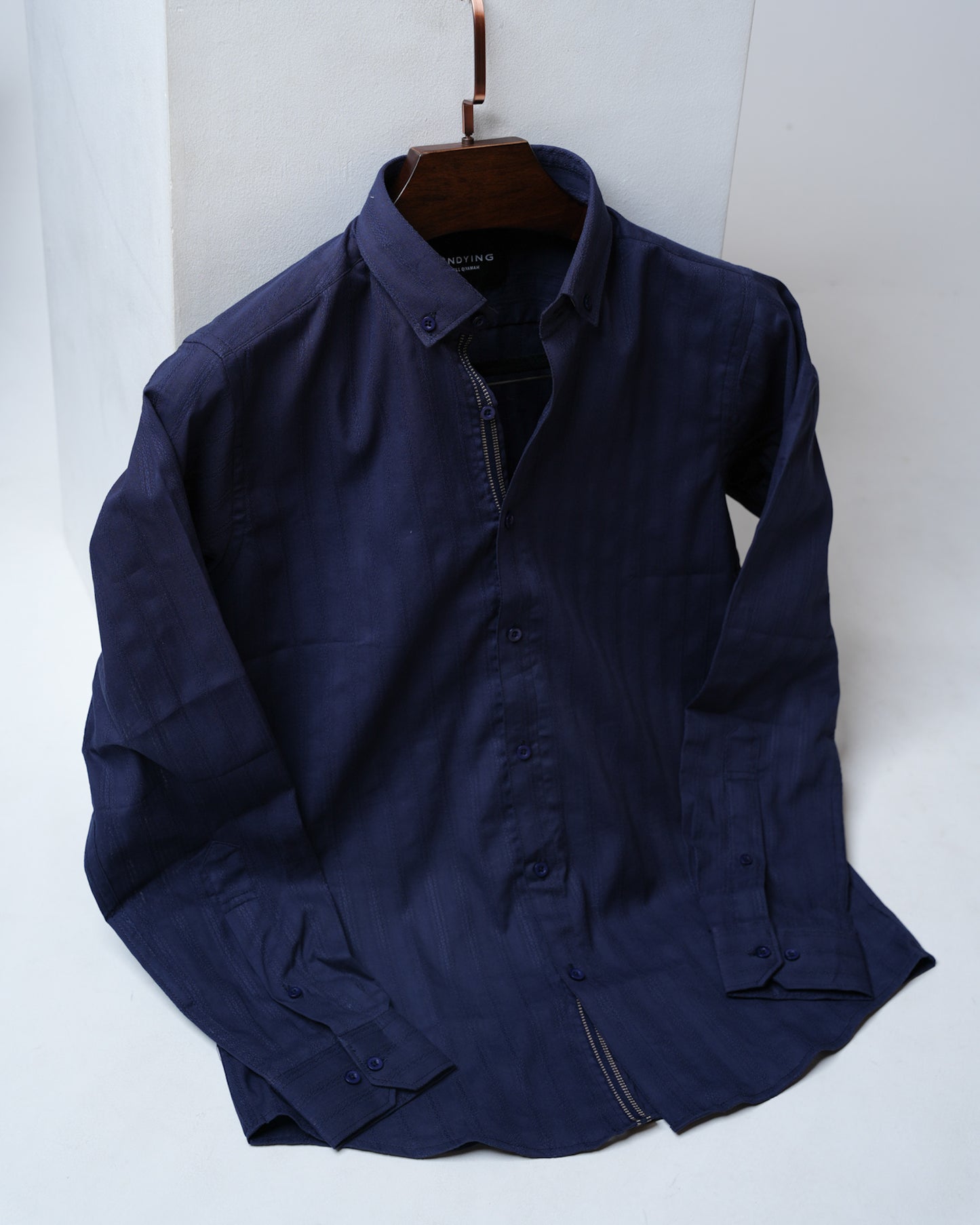 Threadline Blue Full Sleeve Shirt