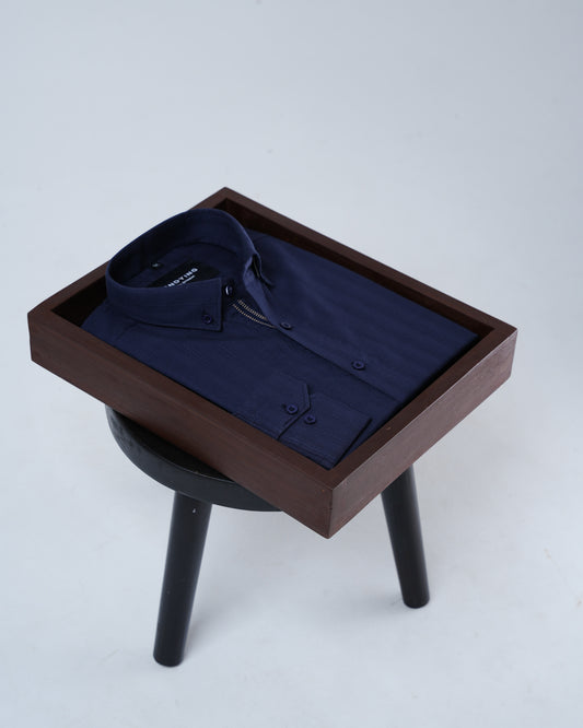 Threadline Blue Full Sleeve Shirt