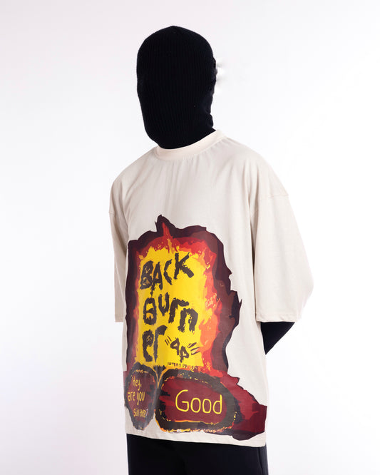 Oversized Tee - Burn