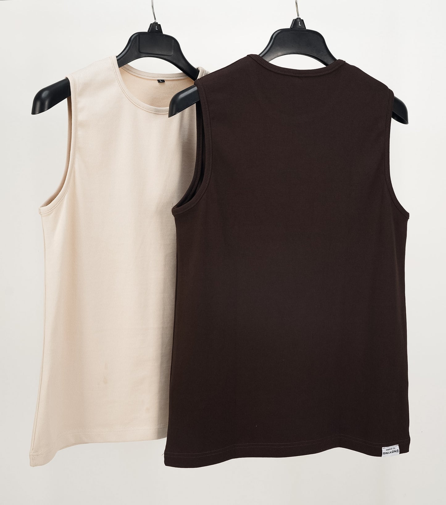 Ribbed Tank - Beige