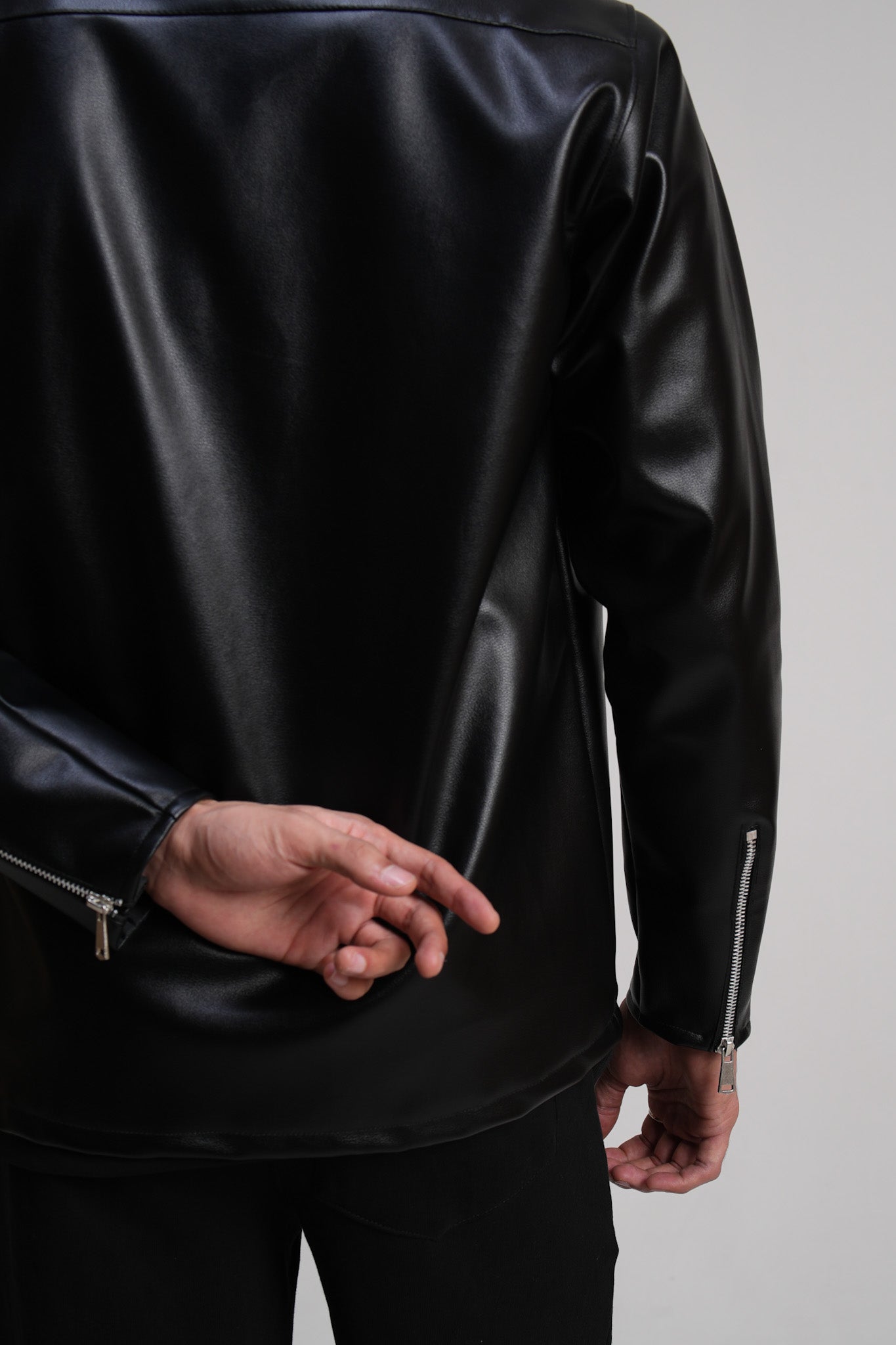 Leather Jacket - Black Z