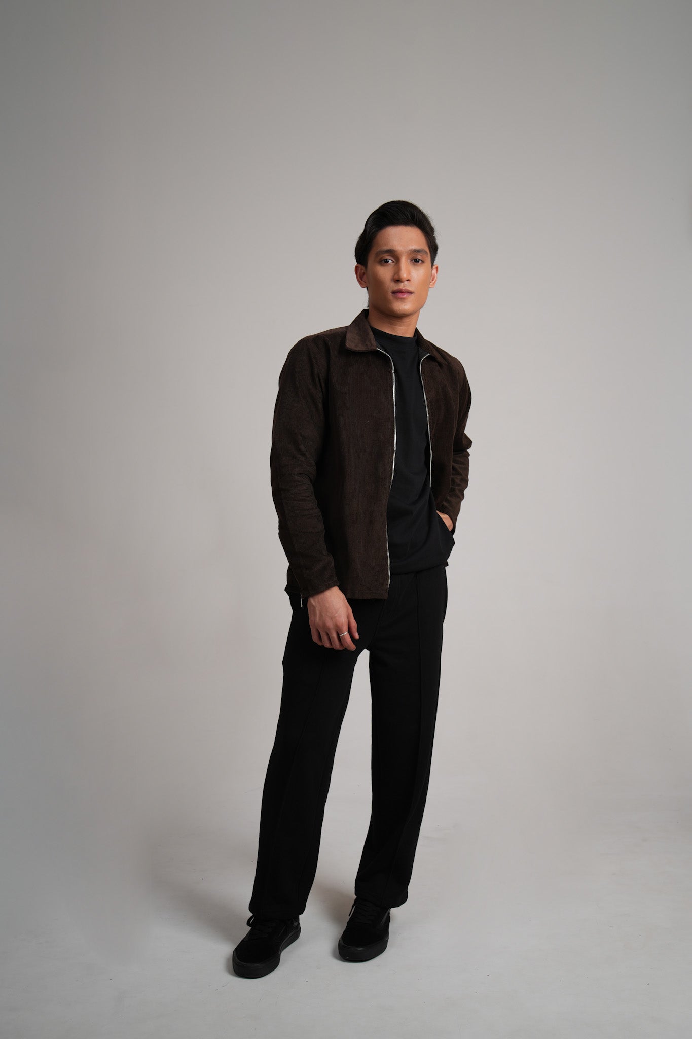 Corduroy Jacket - Brown