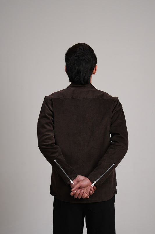 Corduroy Jacket - Brown
