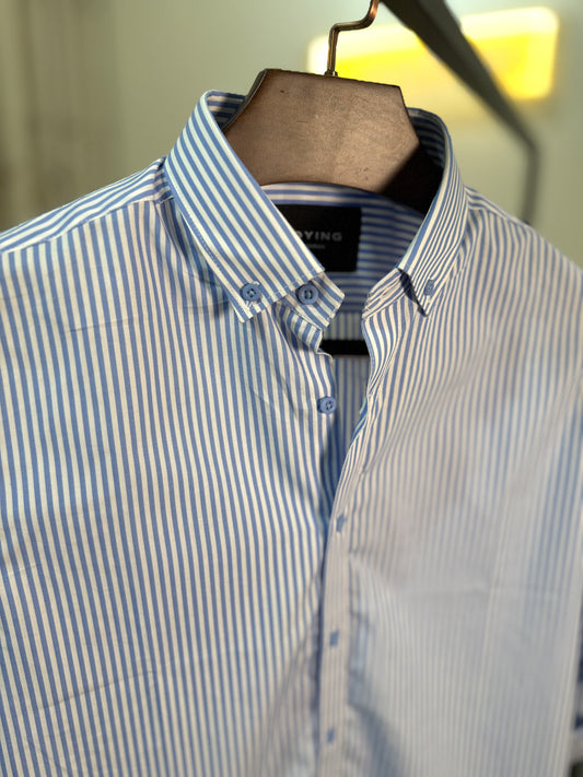 Stripe Shirt - Sky Blue