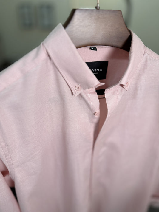 Oxford Shirt - Baby Pink