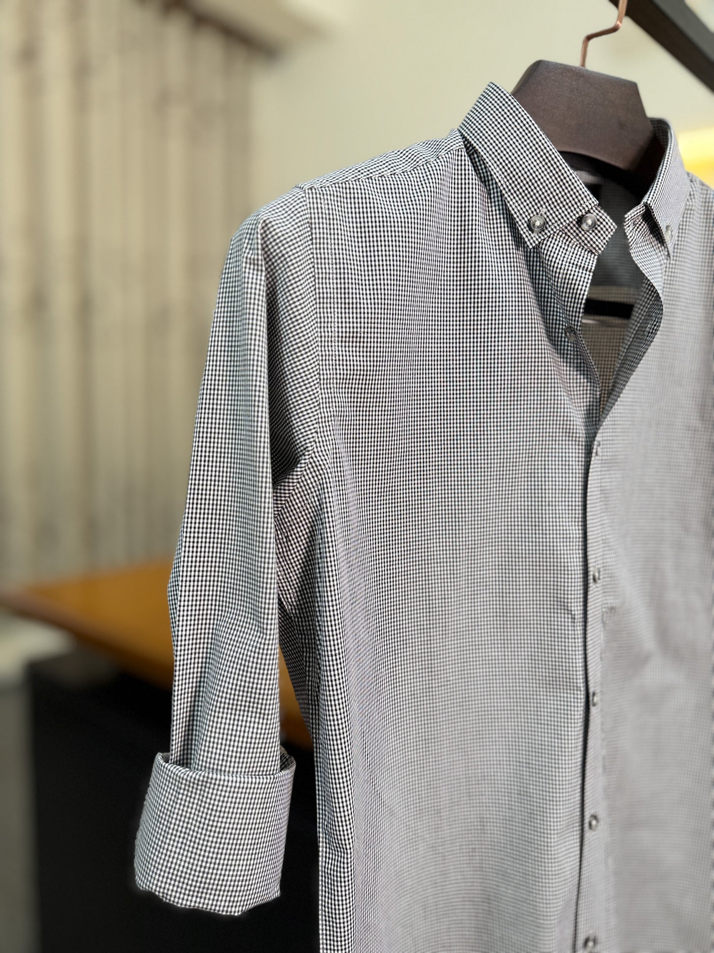 Graphite Check Full Sleeve Shirt