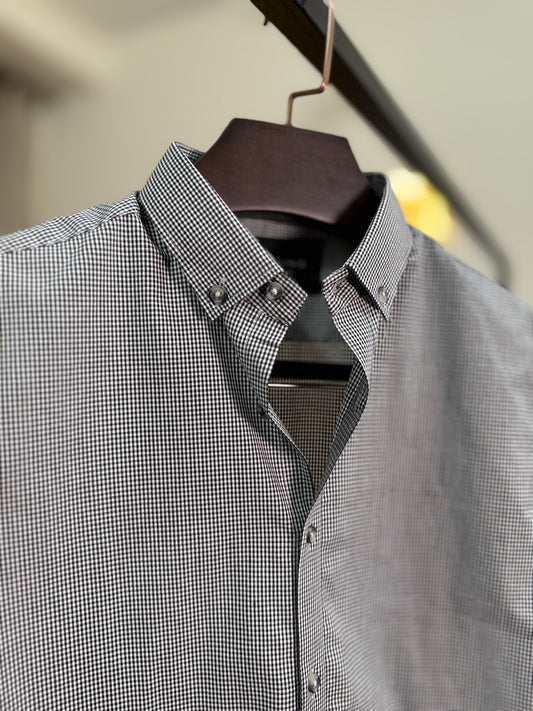 Graphite Check Full Sleeve Shirt