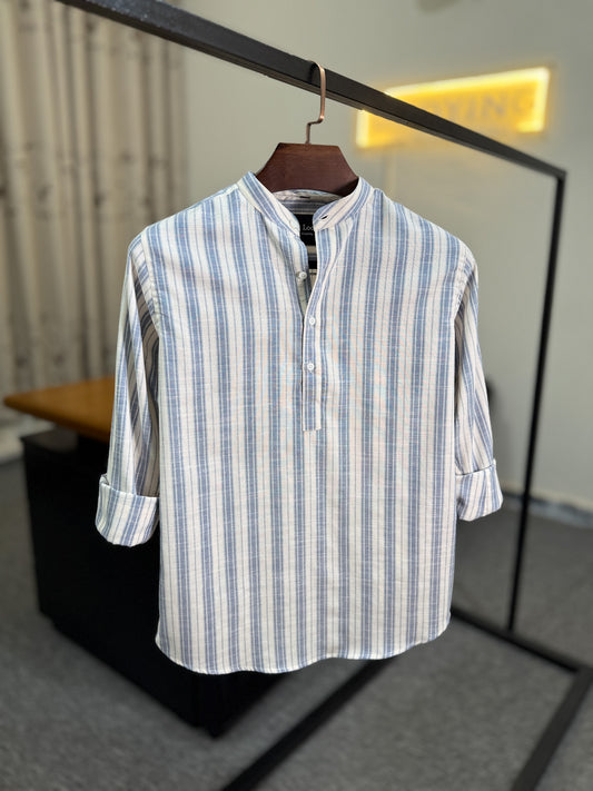 Coastal Stripe Full Sleeve Shirt