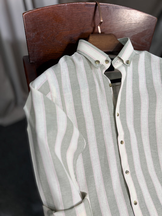 Sage Drift Full Sleeve Shirt