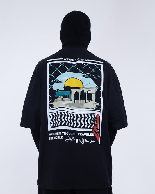 Oversized Tee - Al Aqsa