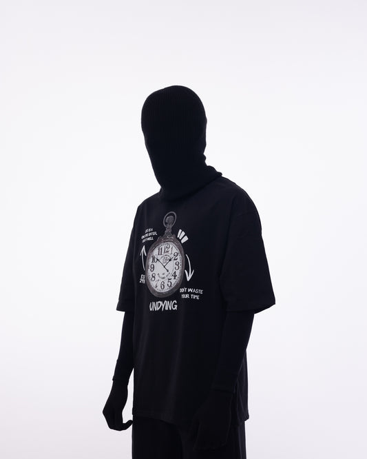 Oversized Tee - Clock