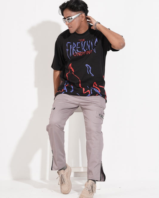 Oversized Tee - Fire Kills