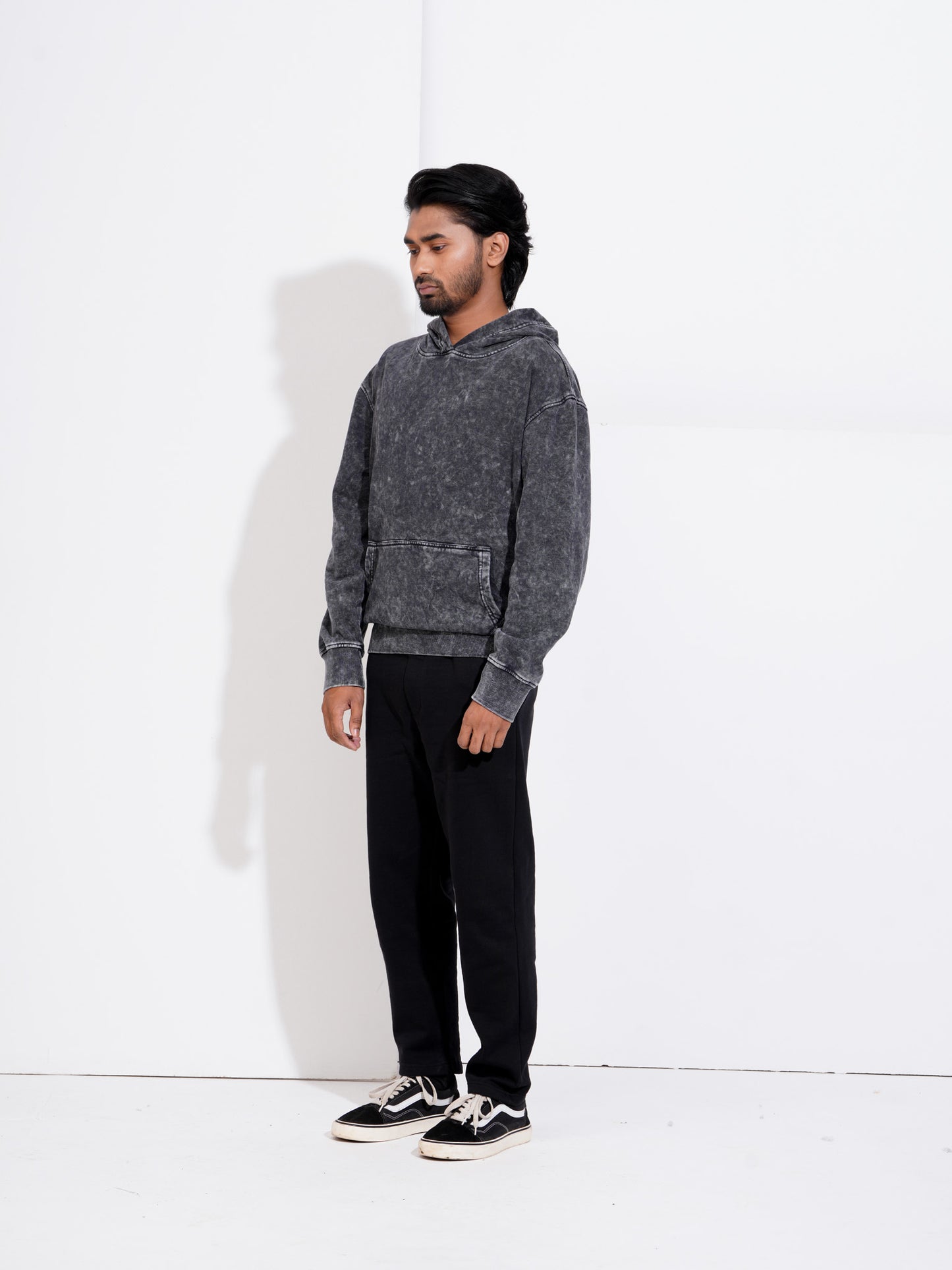 Vintage Washed Hoodie - Leaf