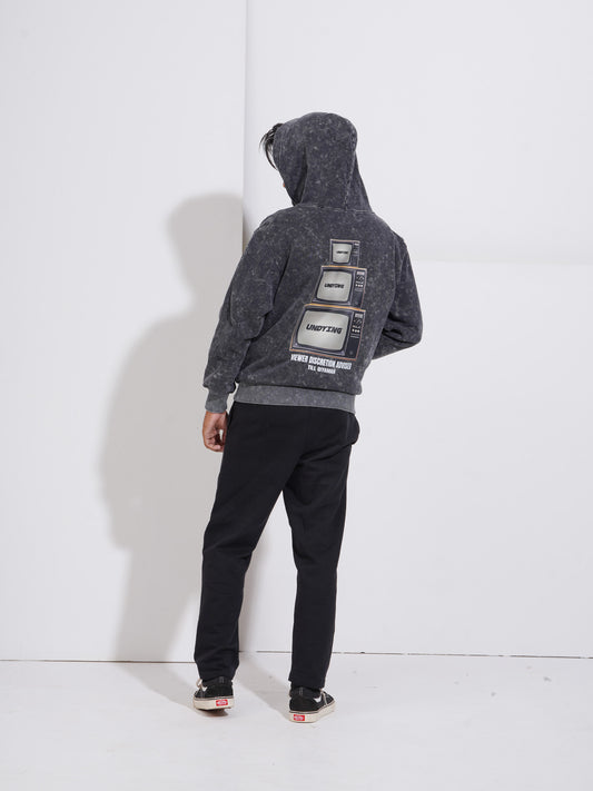 Vintage Washed Hoodie - Television