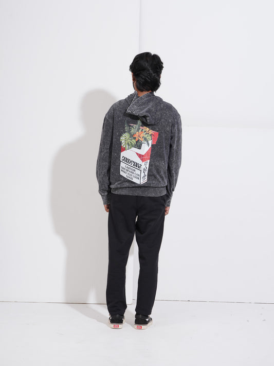 Vintage Washed Hoodie - Leaf
