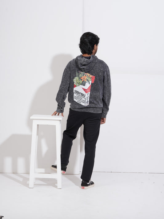 Vintage Washed Hoodie - Leaf