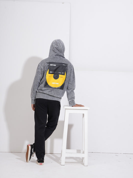Vintage Washed Hoodie - Disk