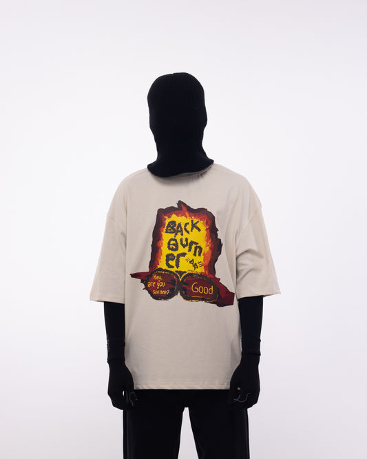 Oversized Tee - Burn