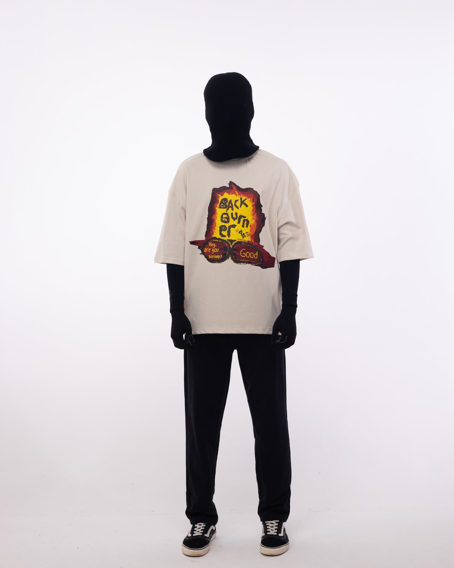 Oversized Tee - Burn