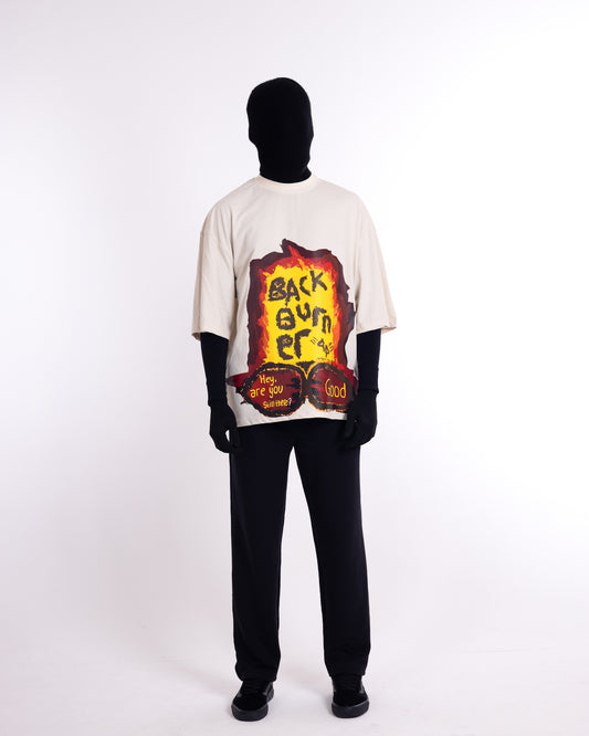 Oversized Tee - Burn