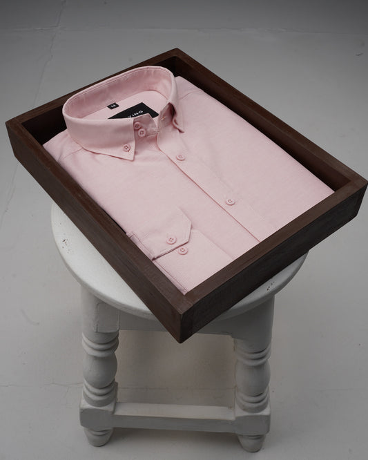 Oxford Shirt - Baby Pink