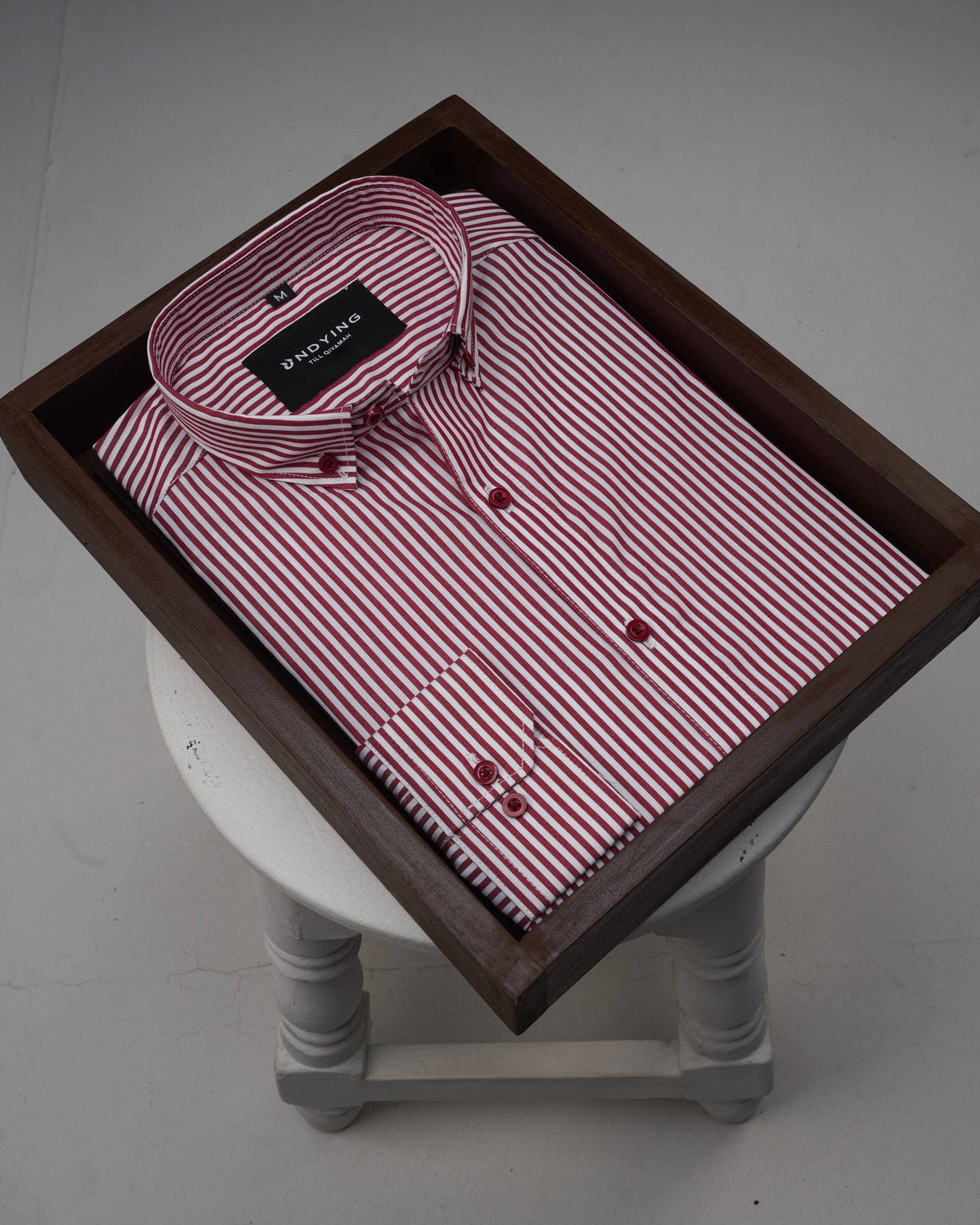 Stripe Shirt - Maroon
