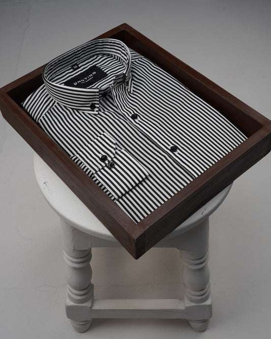 Stripe Shirt - Black