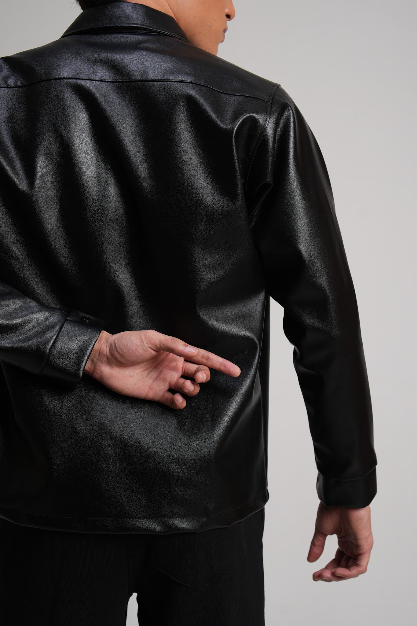 Leather Jacket - Black B