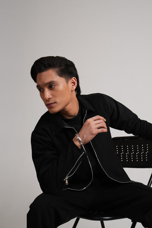 Corduroy Jacket - Black