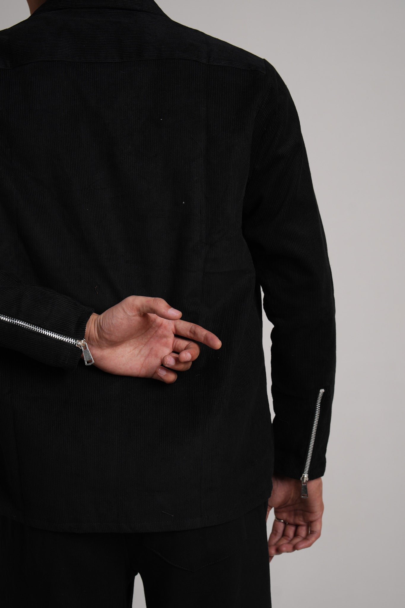 Corduroy Jacket - Black