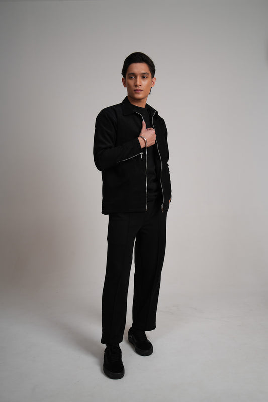 Corduroy Jacket - Black