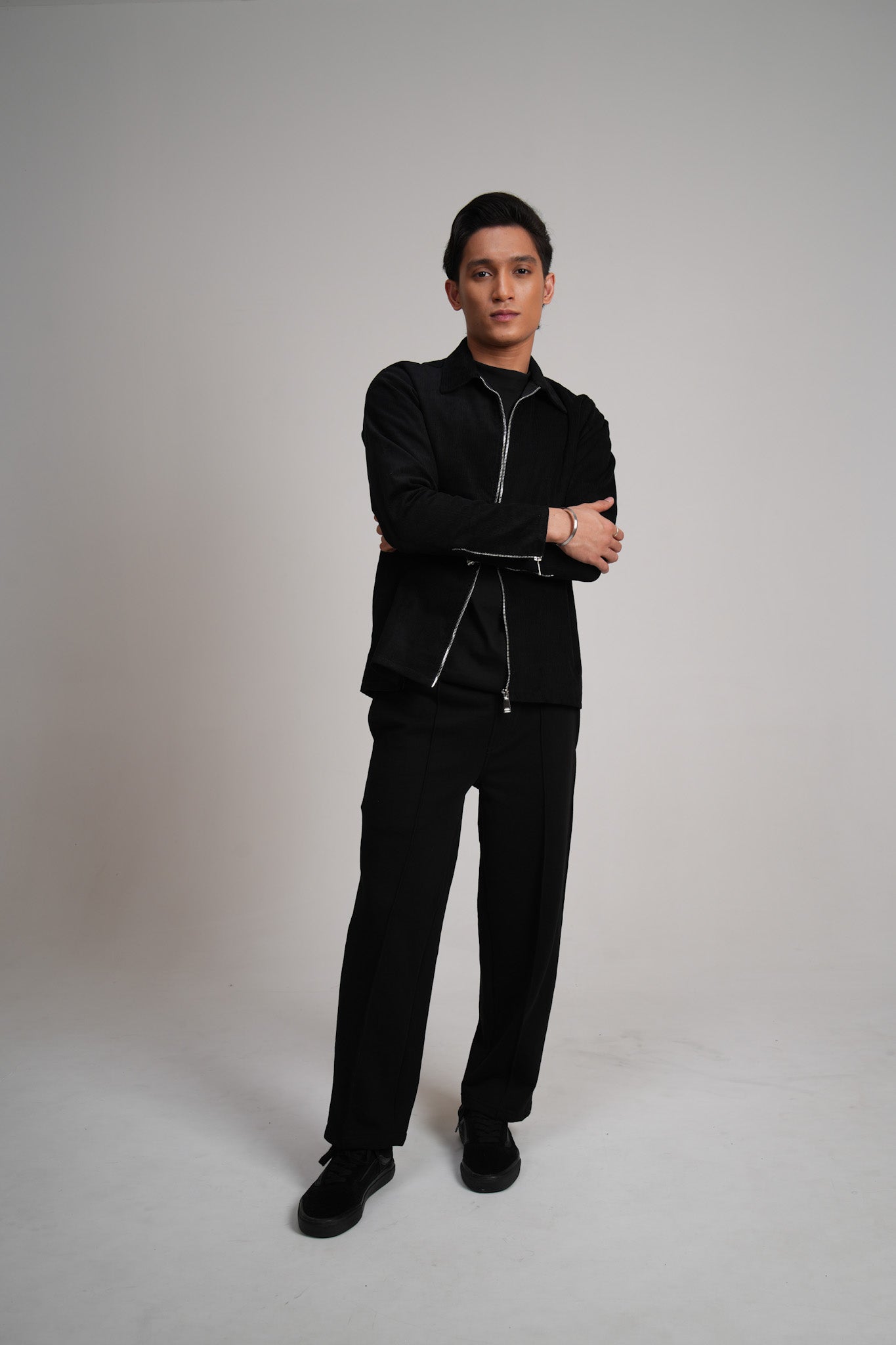 Corduroy Jacket - Black