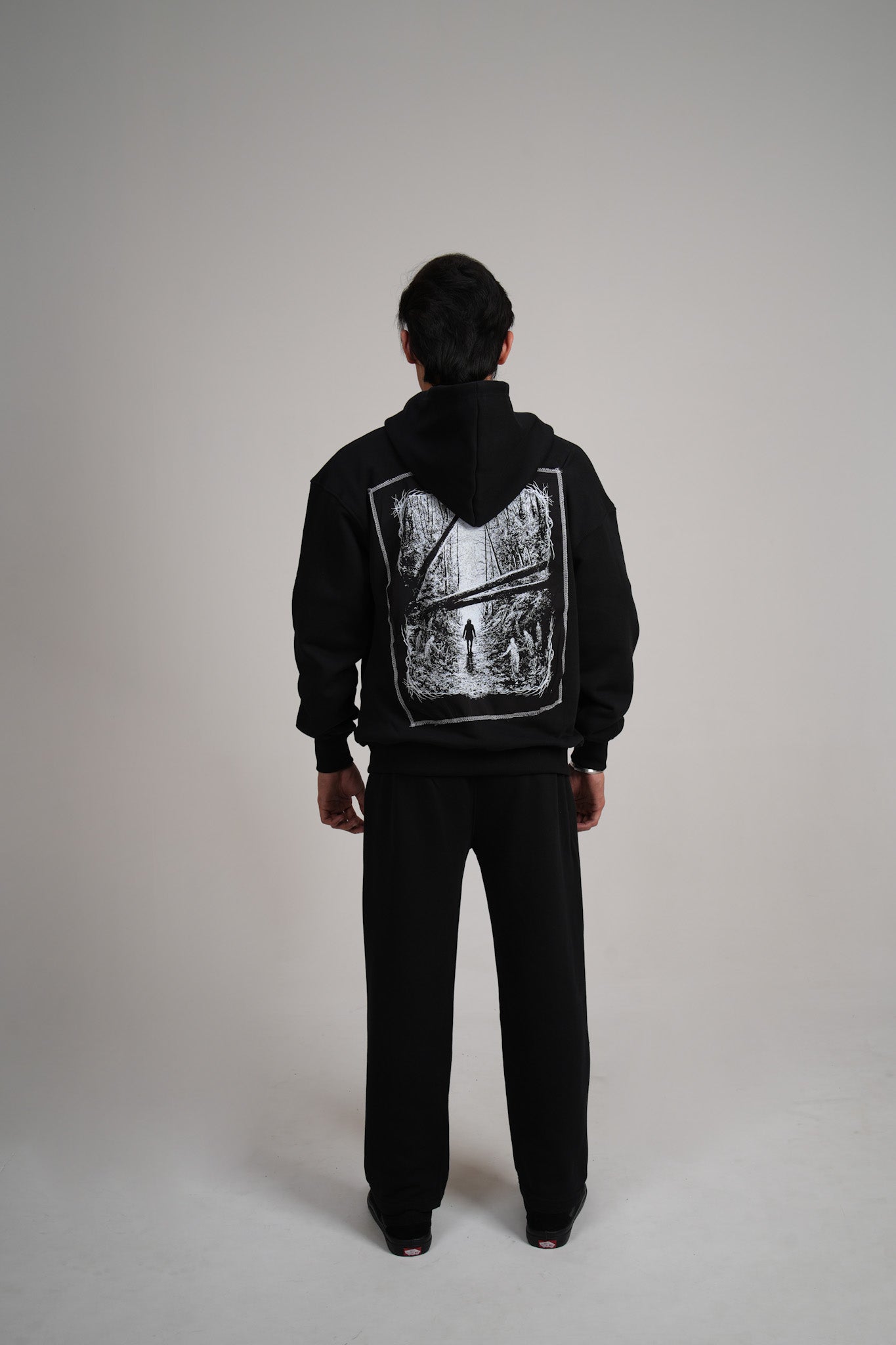 Zip Through Hoodie - Solitude