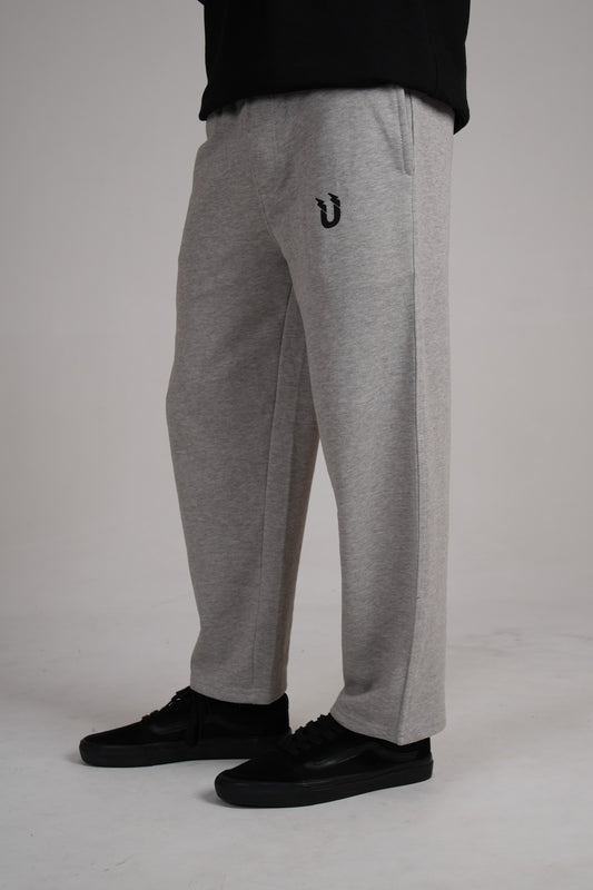 Cozy Wide Sweatpant - Grey