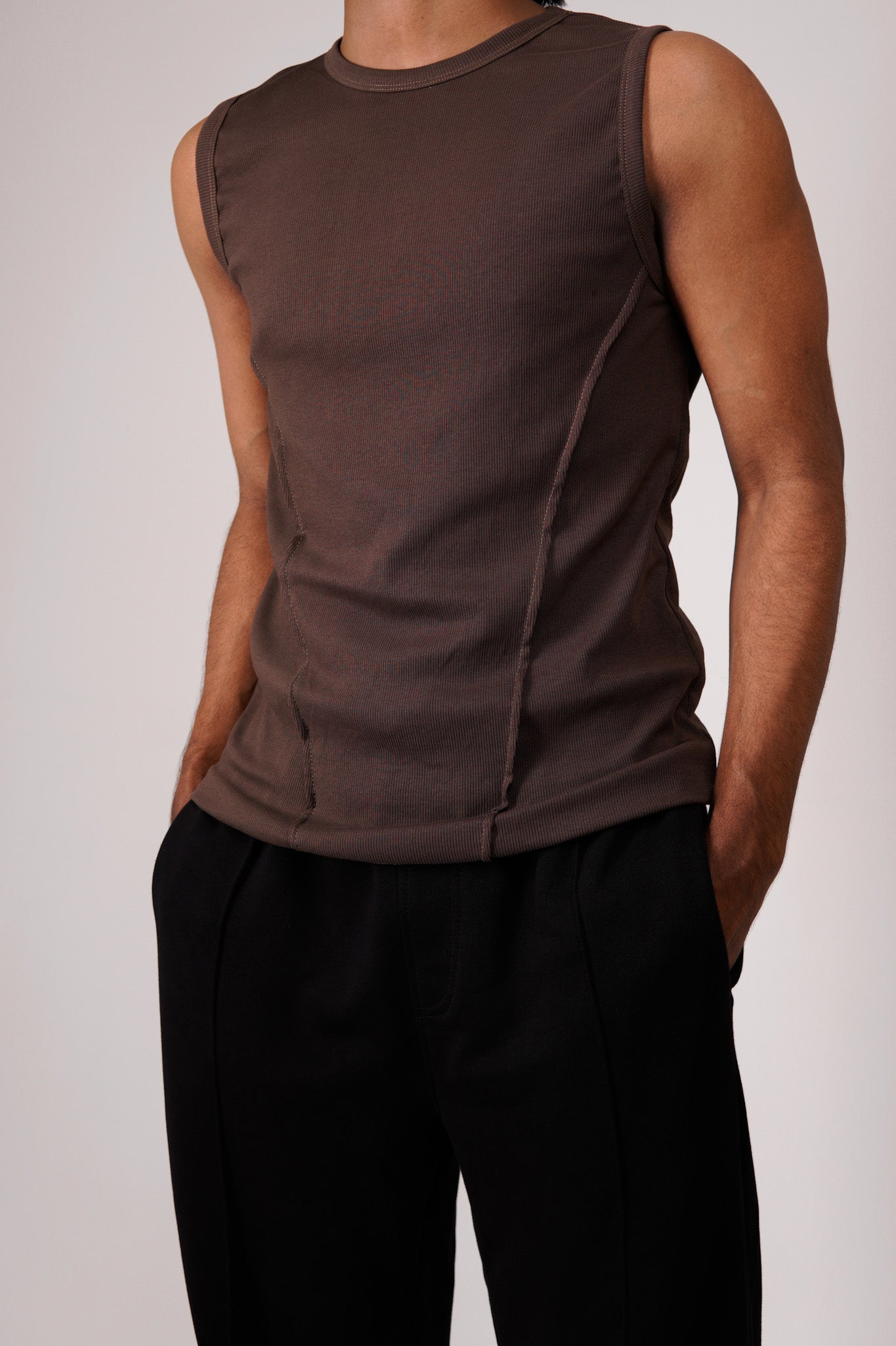 Skin Tank - Brown