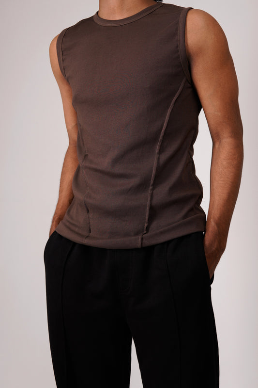 Skin Tank - Brown