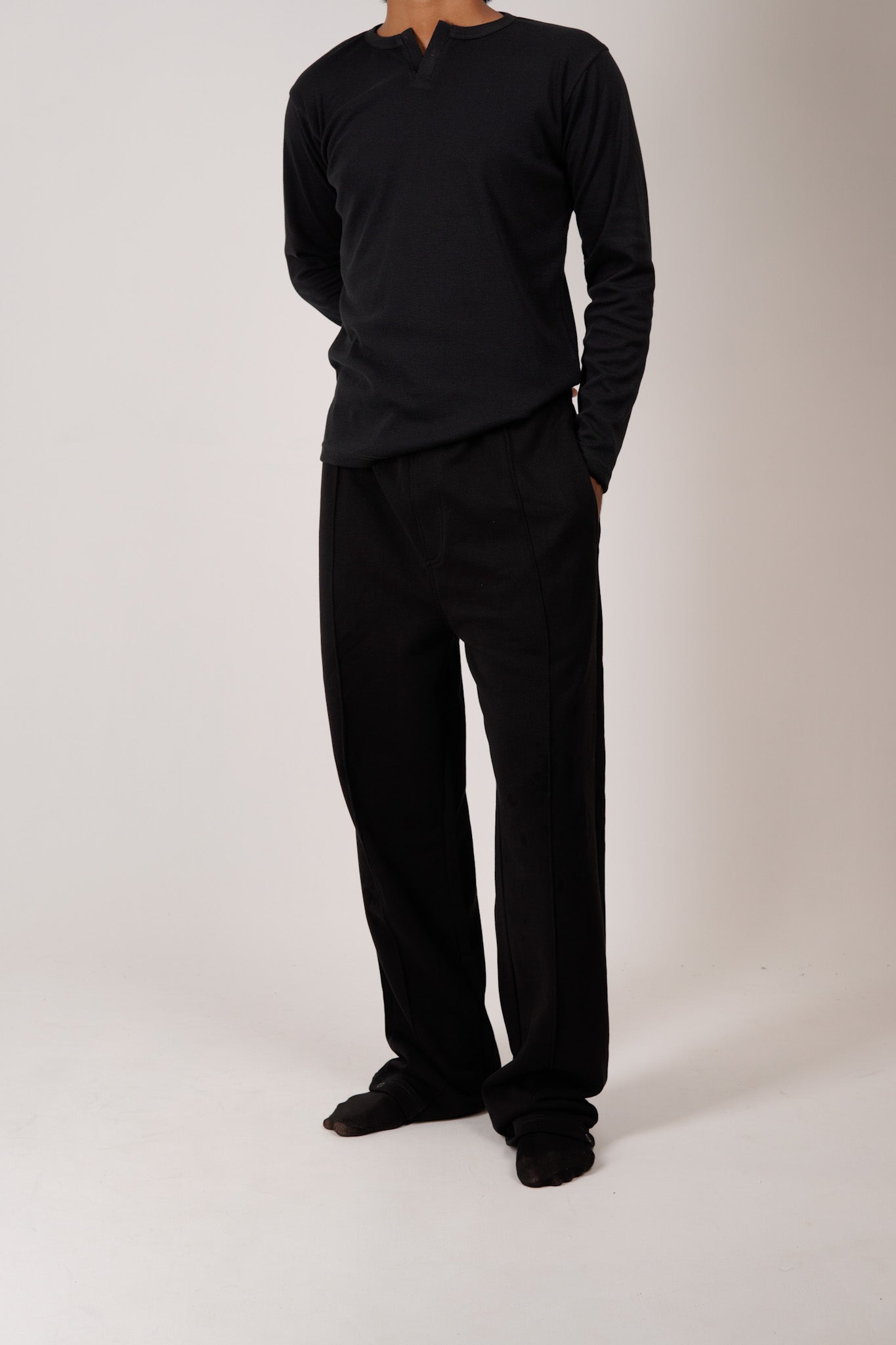 Classic Henley - Black